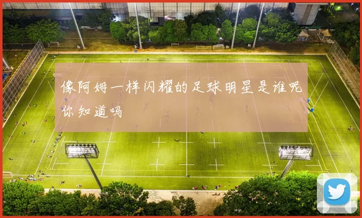 像阿姆一样闪耀的足球明星是谁呢你知道吗